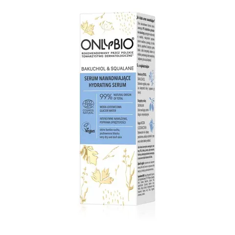ONLYBIO BAKUCHIOL&SQUALANE SERUM DO TWARZY 30ML NAWADNIAJĄCE