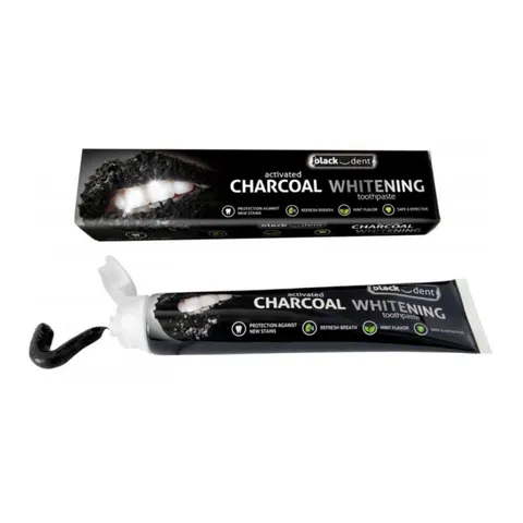 BLACK-DENT PASTA DO ZĘBÓW 75ML CHARCOAL WHITENING