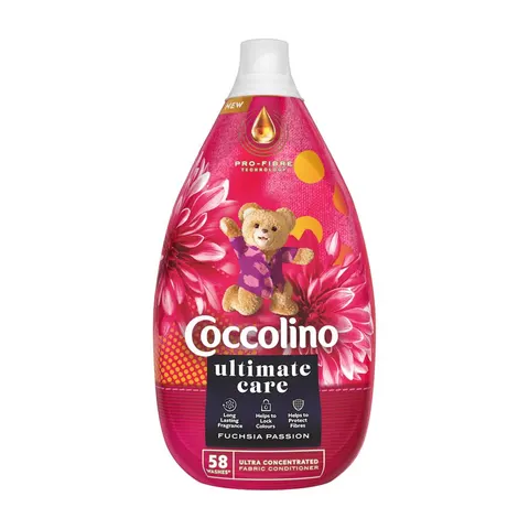 COCCOLINO PŁYN DO PŁUKANIA 870ML ULTIMATE CARE FUCHSIA PASSION