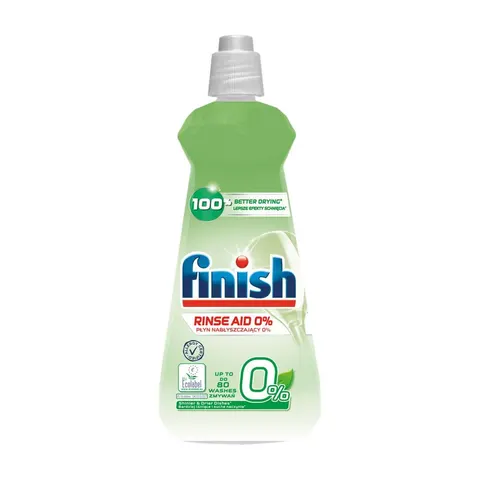 FINISH PŁYN DO ZMYWAREK NABŁYSZCZAJĄCY 400ML 0%
