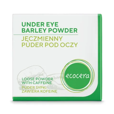 ECOCERA PUDER POD OCZY ROZŚWIETLAJĄCY JĘCZMIENNY