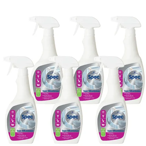 GENERAL FRESH SPEC ODKAMIENIACZ Spray do łazienki KAMIEŃ, RDZA, OSAD Z MYDŁA 500 ml, pakiet 6 szt.