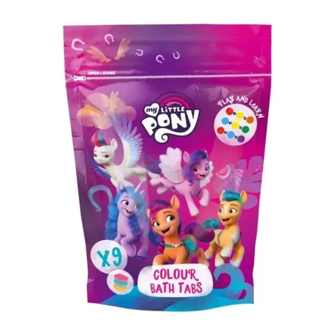 MY LITTLE PONY PIANOTWORY DO KĄPIELI 6 SZT.