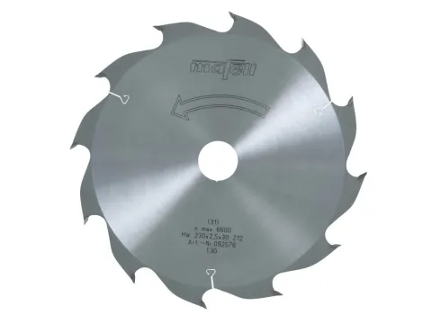 Mafell Tarcza pilarska HM 230x2,5/1,8x30 mm, Z 12 WZ 092576