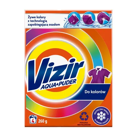 VIZIR PROSZEK DO PRANIA 4P 260G KOLOR