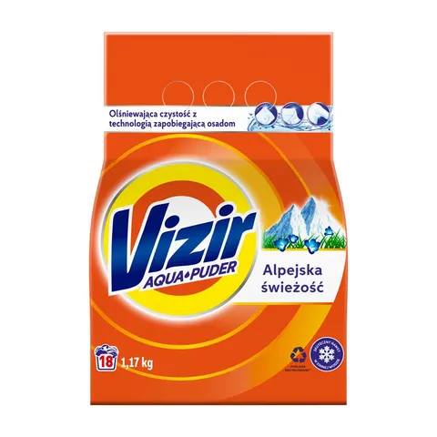 VIZIR PROSZEK DO PRANIA 18P 1.17KG ALPEJSKA ŚWIEŻOŚĆ