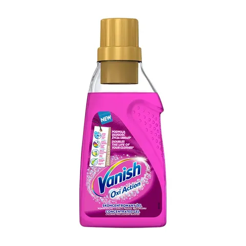 VANISH ODPLAMIACZ W ŻELU 500ML KONCENTRAT PINK