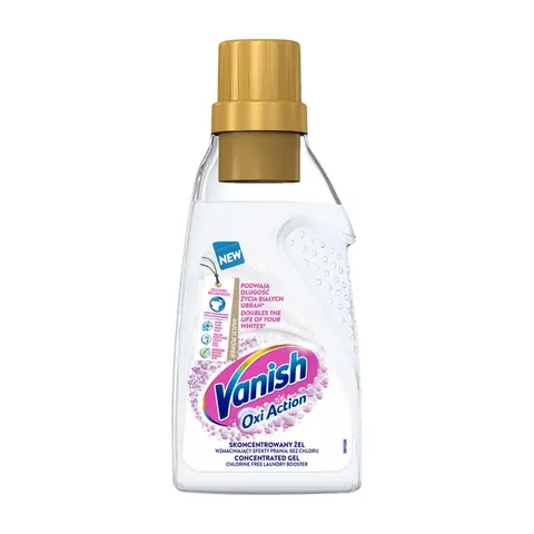 VANISH ODPLAMIACZ W ŻELU 500ML KONCENTRAT WHITE
