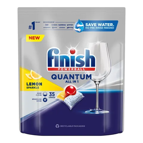 FINISH TABLETKI DO ZMYWAREK QUANTUM ALL IN 1 35 LEMON