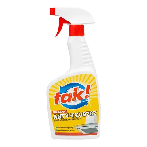 TAK SPRAY DO CZYSZCZENIA 500ML ANTYTŁUSZCZ