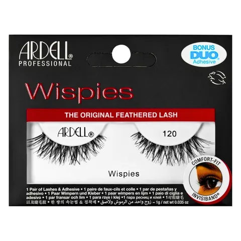 ARDELL WISPIES BLACK RZĘSY NA PASKU 120