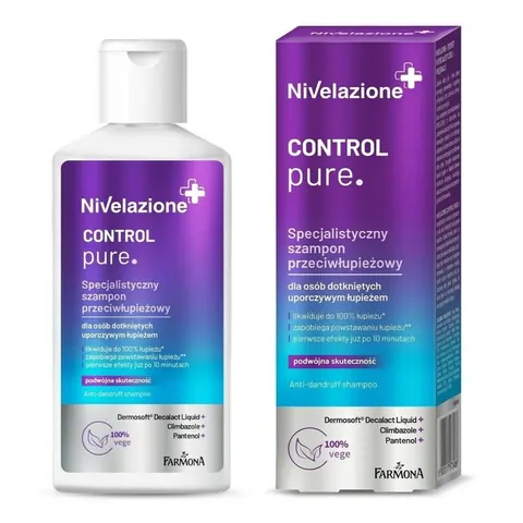NIVELAZIONE SZAMPON DO WŁOSÓW 100ML CONTROL PURE PRZECIWŁUPIEŻOWY