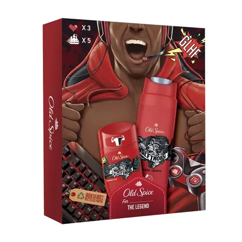 OLD SPICE ZESTAW PREZENTOWY WOLFTHORN STICK+ŻEL POD PRYSZNIC
