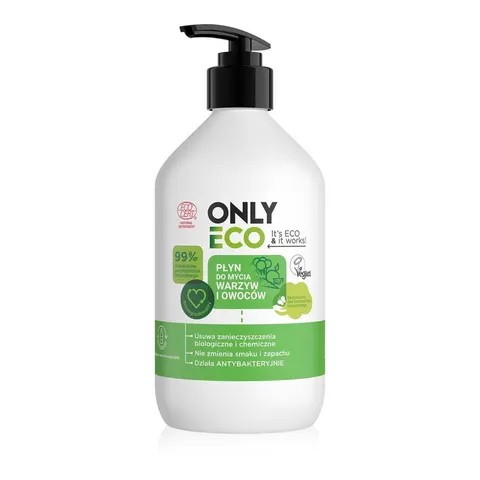 ONLY ECO PŁYN DO MYCIA 500ML WARZYWA I OWOCE