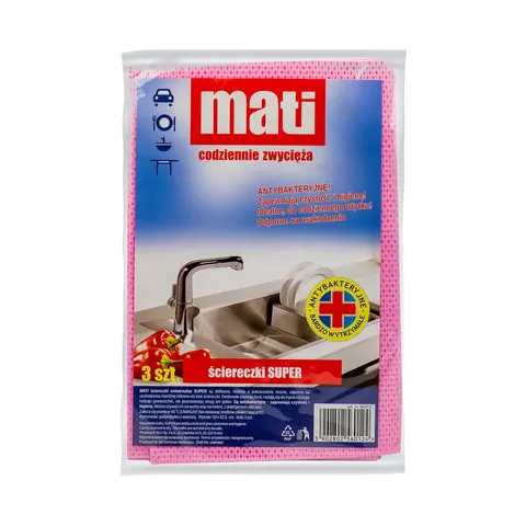 MATI ŚCIERKA 3 SZT. SUPER