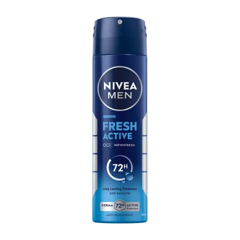 NIVEA DEZODORANT MEN SPRAY 150ML FRESH ACTIVE