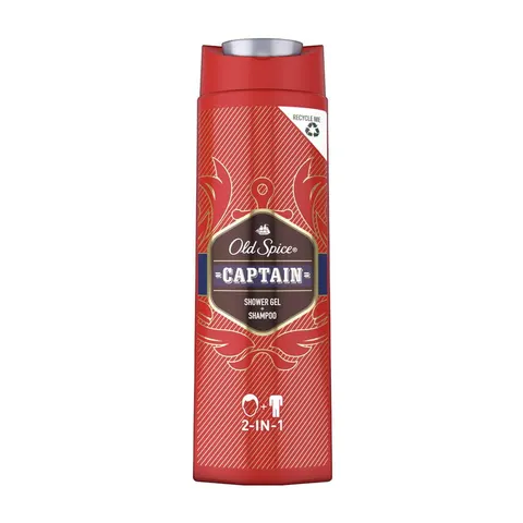 OLD SPICE ŻEL POD PRYSZNIC 400ML 2IN1 CAPTAIN
