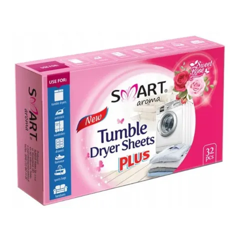 SMART CHUSTECZKI DO SUSZAREK AUTOMATYCZNYCH 32 SZT. SWEET ROSE