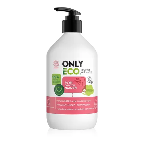 ONLY ECO PŁYN DO NACZYŃ 500ML OLEJEK ZE SŁODKIEJ POMARAŃCZY