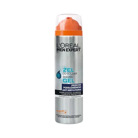 Loreal MEN EXPERT ŻEL DO GOLENIA 200ML PRZECIW PODRAŻNIENIOM