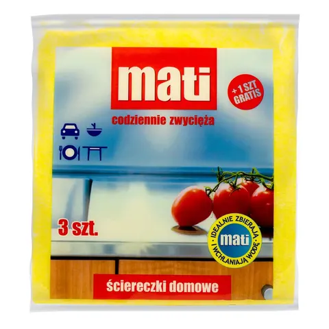 MATI ŚCIERKA 3+1 SZT. DOMOWA