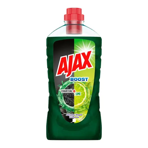 AJAX PŁYN DO MYCIA UNIWERSALNY 1L BOOST CHARCOAL&LIME