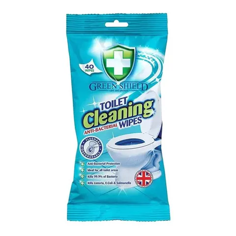 GREEN SHIELD CHUSTECZKI DO CZYSZCZENIA 40 SZT. TOALETA