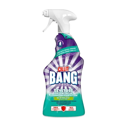 CILLIT BANG SPRAY DO CZYSZCZENIA 750ML CZYSTOŚĆ I DEZYNFEKCJA