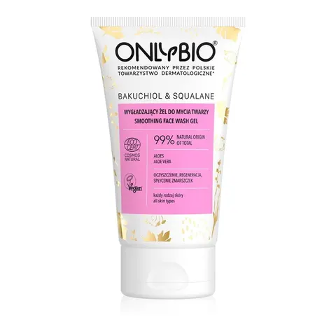 Onlybio Żel do twarzy wygładzający Bakuchiol & Skwalan 150ml