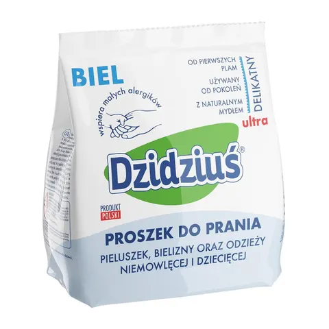 DZIDZIUŚ PROSZEK DO PRANIA 850G BIAŁY