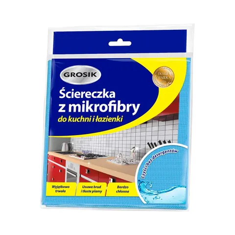 GROSIK ŚCIERKA Z MIKROFIBRY DO KUCHNI