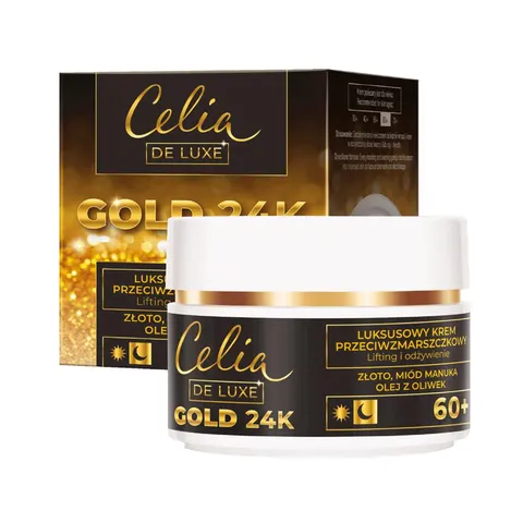 CELIA DE LUXE GOLD 24K 60+ KREM DO TWARZY 50ML