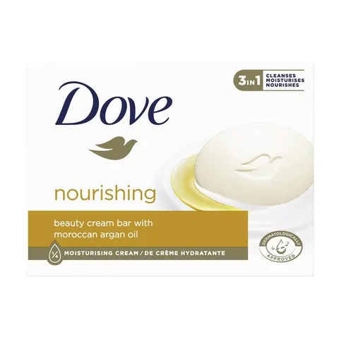 DOVE MYDŁO W KOSTCE 90G NOURISHING MOROCCAN ARGAN OIL