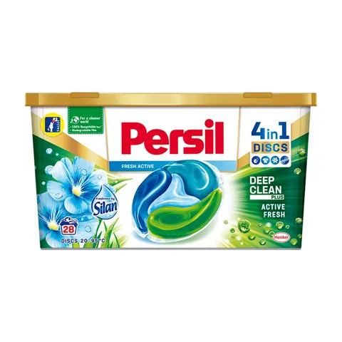 PERSIL KAPSUŁKI DO PRANIA DISCS 4W1 28 SZT. FRESHNESS by SILAN BOX
