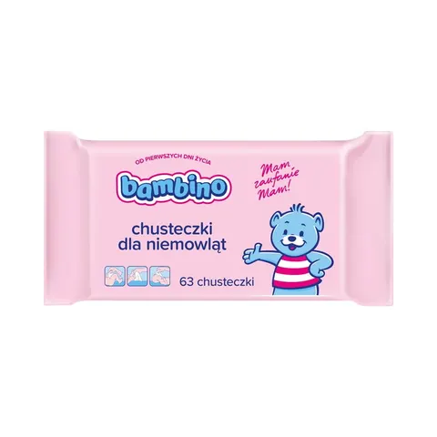 Chusteczki nawilżane Bambino a'1