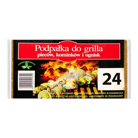 PGD PODPAŁKA W KOSTCE EKOLOGICZNA 24 SZT. SZARA