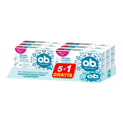 OB ProComfort TAMPONY 16 SZT. 5+1 MINI