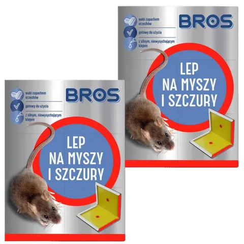 BROS Lep na myszy i szczury, pakiet 2 szt
