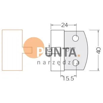 Dimar ogranicznik prof. HM 017 40 symbol: D3301742 D3401740