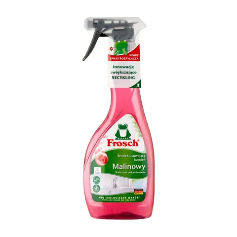 FROSCH SPRAY DO CZYSZCZENIA 500ML ODKAMIENIANIE MALINOWY