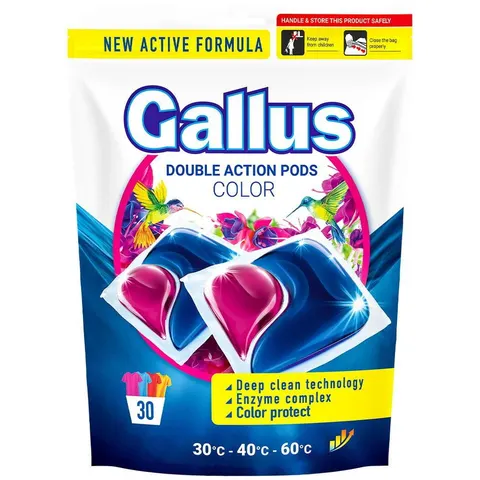 GALLUS KAPSUŁKI DO PRANIA 30P COLOR