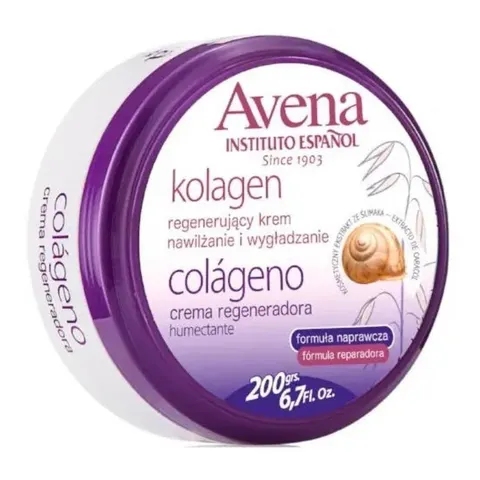 AVENA COLLAGEN KREM DO CIAŁA 200ML REGENERUJĄCY ŚLUZ ZE ŚLIMAKA
