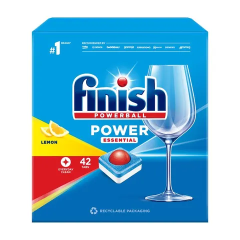 Finish tabletki do zmywarki Essential Lemon 42 szt