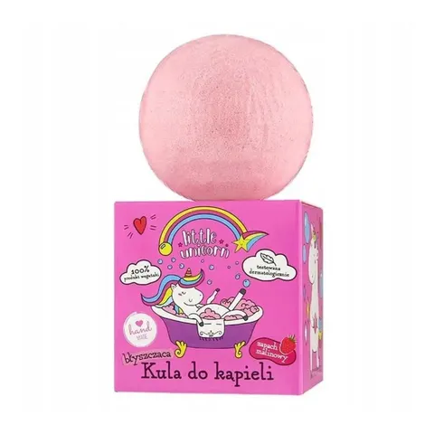 LITTLE UNICORN KULA DO KĄPIELI 165G MALINA/RASPBERRY