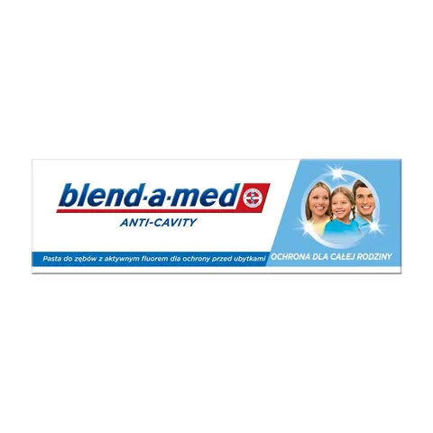 BLEND-A-MED PASTA DO ZĘBÓW 75ML ANTI-CAVITY OCHRONA RODZINY