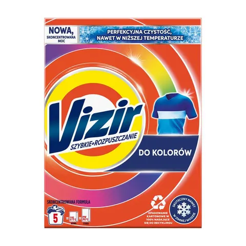 VIZIR PROSZEK DO PRANIA 5P 275G KOLOR