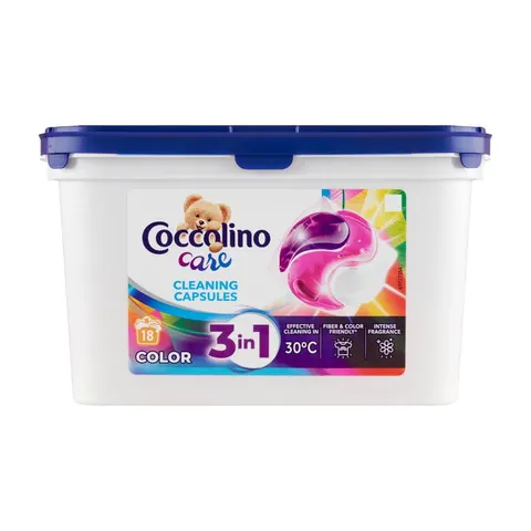 COCCOLINO KAPSUŁKI DO PRANIA 3IN1 18P COLOR