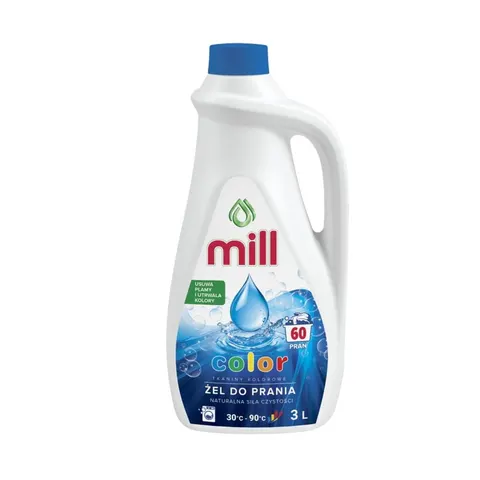 MILL ŻEL DO PRANIA 60P 3L KOLOR