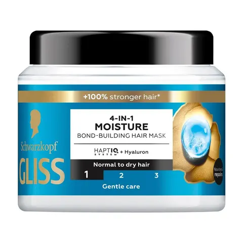 GLISS MASKA DO WŁOSÓW 400ML 4IN1 MOISTURE