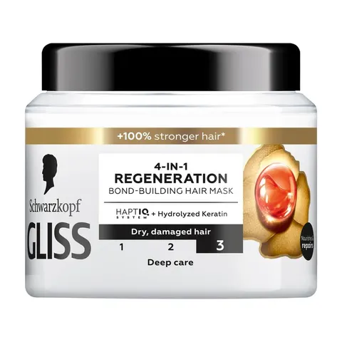 GLISS MASKA DO WŁOSÓW 400ML 4IN1 REGENERATION